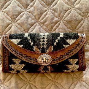 Genuine leather and Pendleton wallet